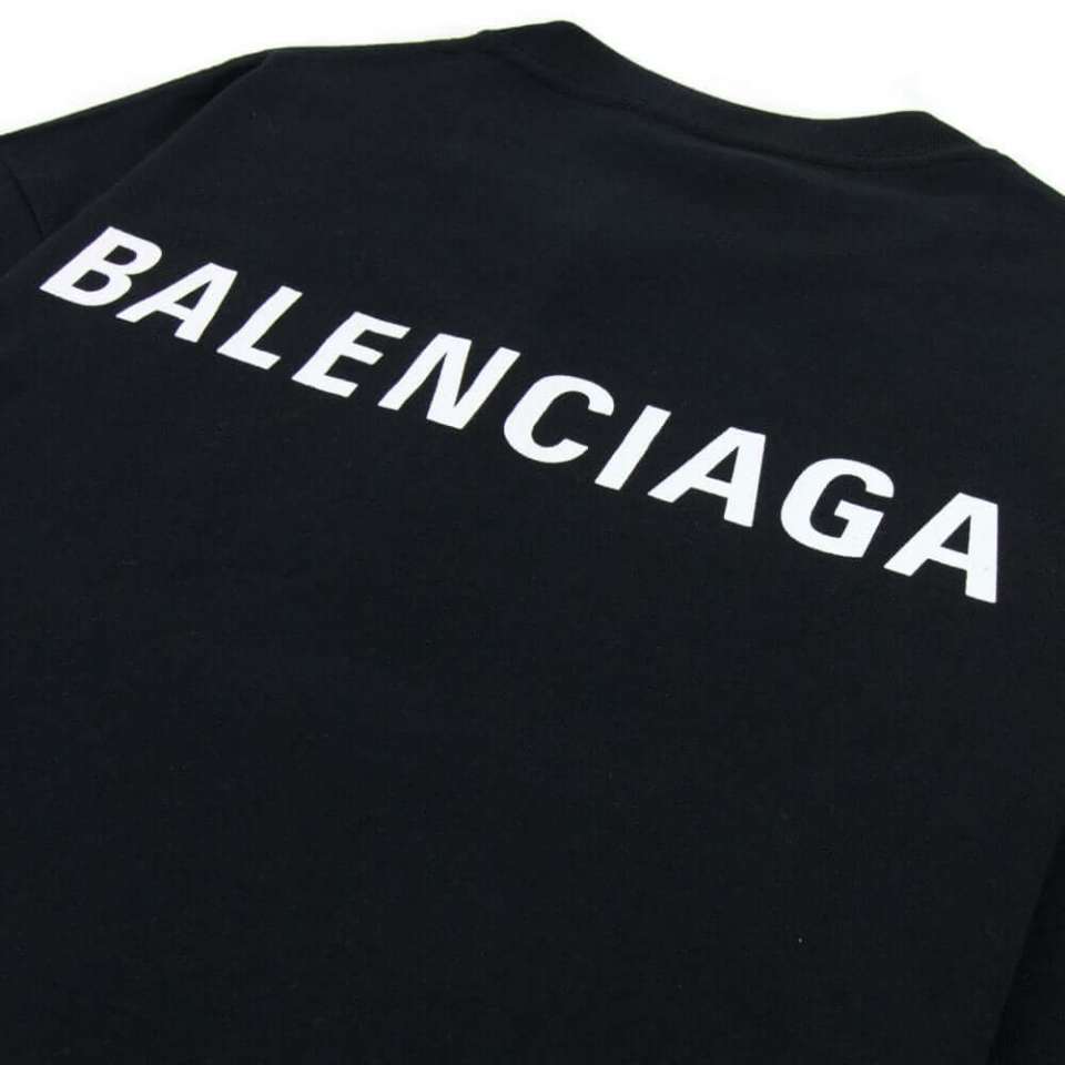 Tshirt Balenciaga Black size S International in Cotton  31690812