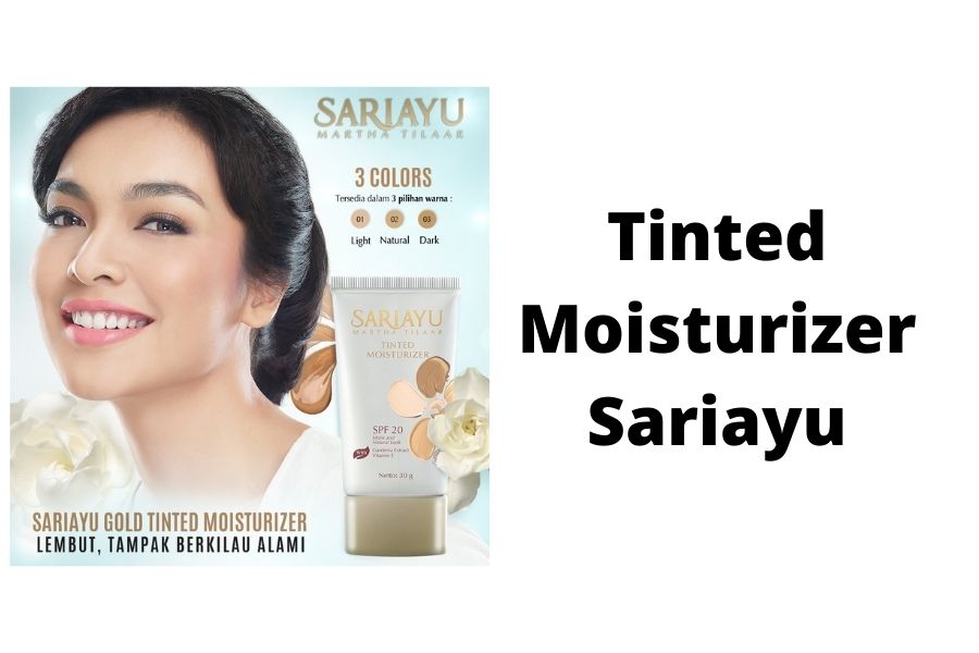 Sariayu tinted moisturizer