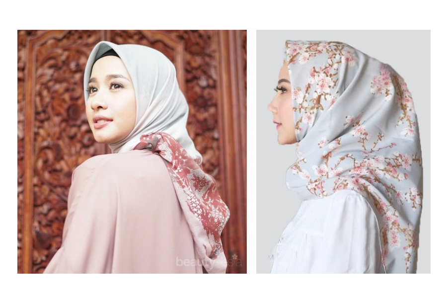 hijab segi empat untuk muslimah
