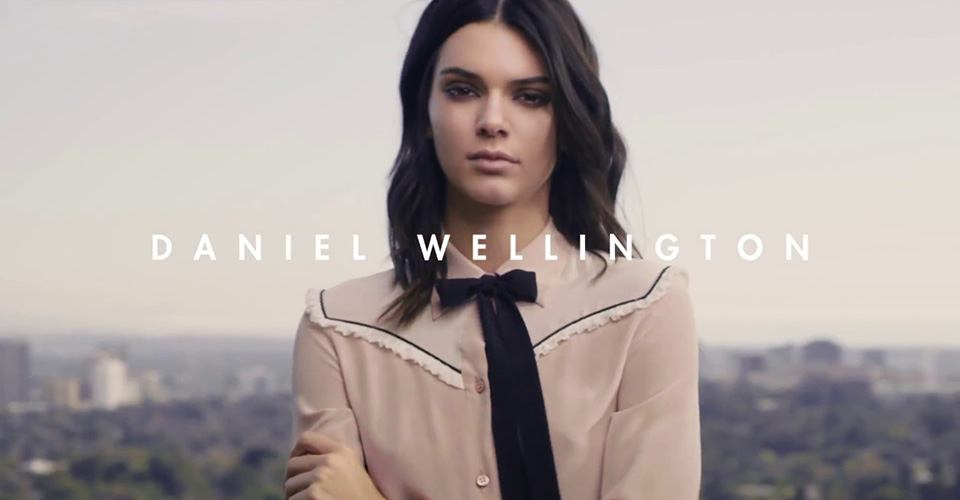 Kendall Jenner Endorses Daniel 