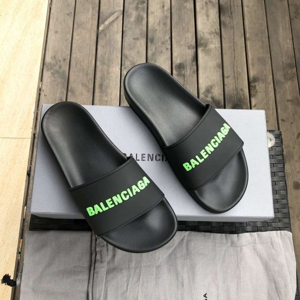 Dép Balenciaga Xám Pool Slide Grey Siêu Cấp  Shop giày Replica