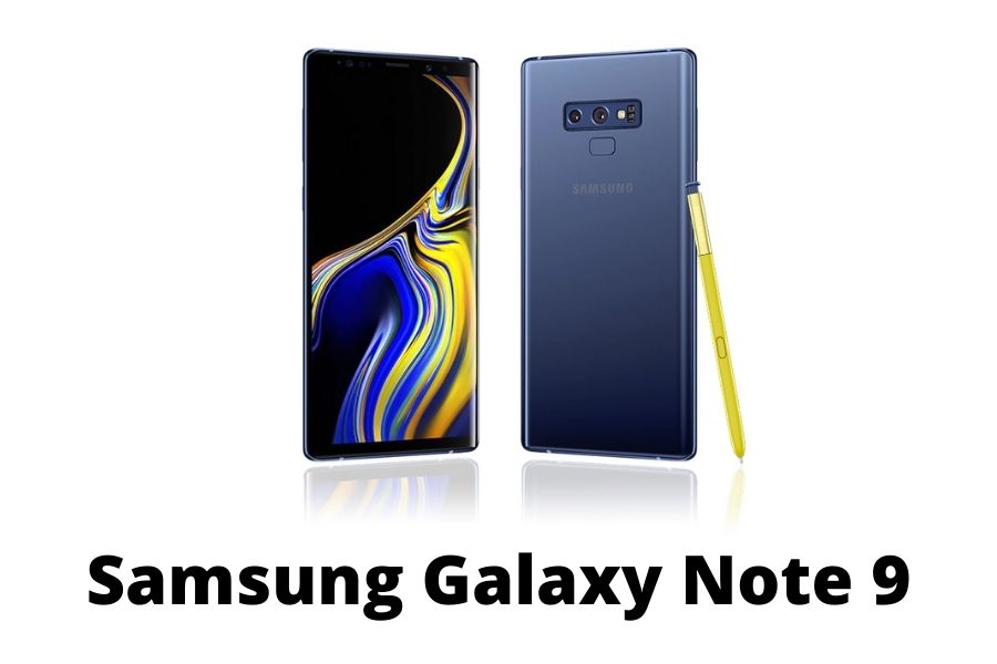 Samsung Note 9 Skjerm