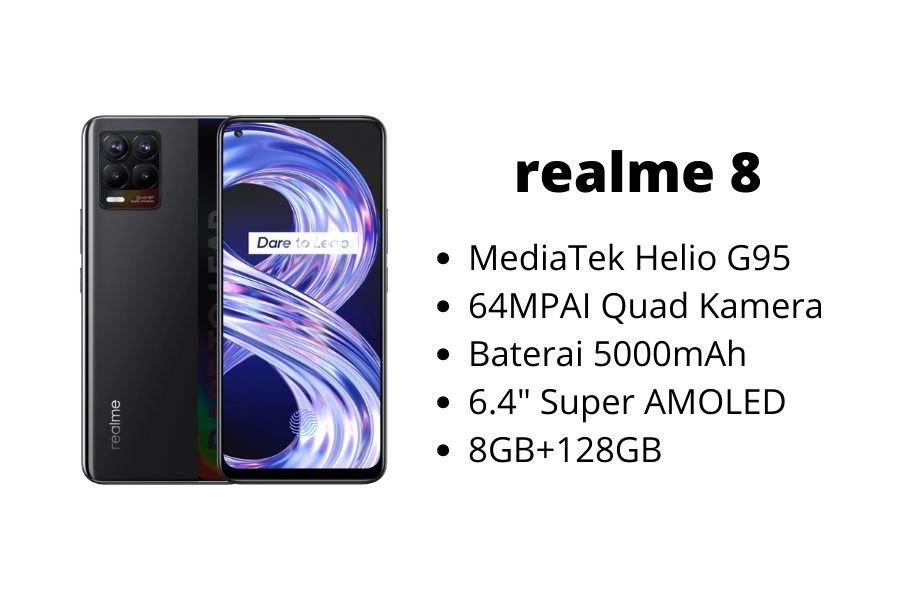 Harga Realme 8 Terbaru Desember 2021 Dan Spesifikasi