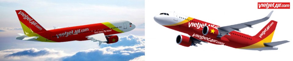 Máy bay Airbus của Vietjet Air