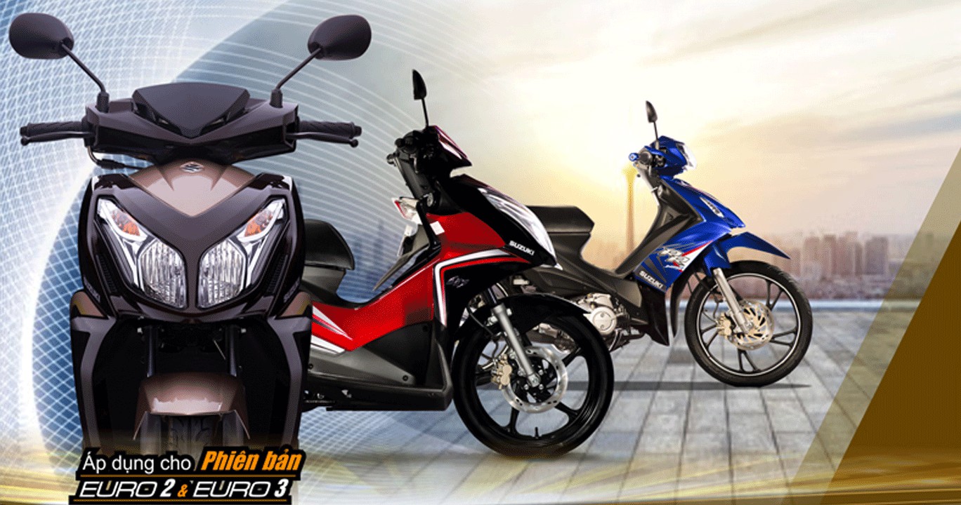 Đi xe máy tay côn nên chọn hãng xe Suzuki Yamaha hay Honda
