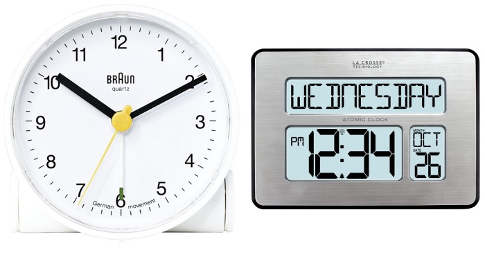 analog vs digital clock